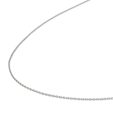 Ali Solid Gold Cable Chain Necklace - Valensole Jewelry