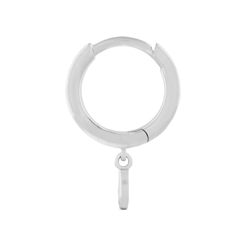 Seren Diamond Huggie Hoop Earring - Valensole Jewelry