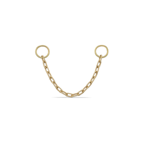 Ali Single Cable Link Connector Ear Chain - Valensole Jewelry