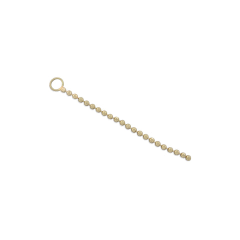 Pax Single Bead Ear Chain - Valensole Jewelry