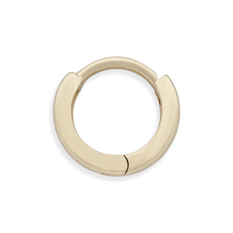 Rowan Solid Gold Huggie Hoop Earring - Valensole Jewelry