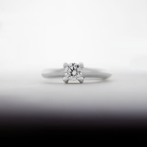 Stevie Diamond Huggie Hoop Earring - Valensole Jewelry