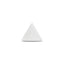 16G Triangle Solid Gold Flat Back Stud