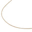 Gwen Solid Gold Box Chain Necklace