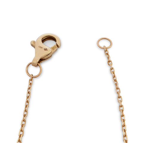 Ali Solid Gold Dainty Cable Chain Necklace