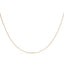 Ali Solid Gold Cable Chain Necklace