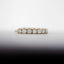 Dany Diamond Huggie Hoop Earring - Half