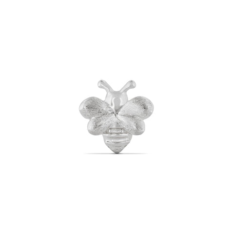 16G Abeille Honey Bee Solid Gold Flat Back Stud