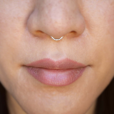 16G Maggs Diamond Seamless Hoop Clicker