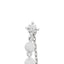 19G Mar Diamond Flat Back Connector Ear Chain Stud Earring